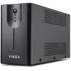 Источник бесперебойного питания Vinga LED 600VA metal case with USB (VPE-600MU)