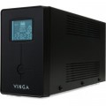 Пристрій безперебійного живлення Vinga LCD 600VA metal case with USB (VPC-600MU)