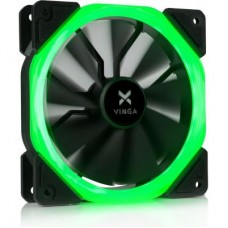Кулер для корпуса Vinga LED fan-01 green