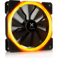 Кулер до корпусу Vinga LED fan-01 orange