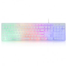 Клавиатура Vinga KB410 White