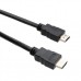 Кабель мультимедийный HDMI to HDMI 1.5 m V2.0 Vinga (VCPDCHDMIMM1.5BK)