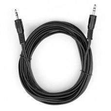 Кабель мультимедийный Jack 3.5mm 5 m MM 3С Vinga (VCPDCJ35MM5BK)