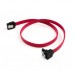 Кабель для передачи данных SATA 0.45m corner Vinga (VCPSATA45CN)