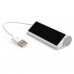 Концентратор Vinga USB 2.0 to 4*USB2.0 metal (VCPH2USB4)