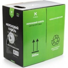Кабель сетевой Vinga UTP Cat6 CCA 4 pairs 305 m (VCDCU6CA305)