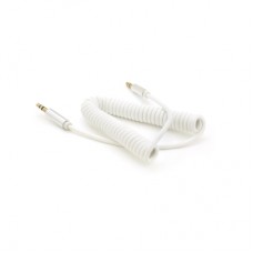 Кабель мультимедийный 3.5mm M to 3.5mm M 1.5m 90° corner white Voltronic (YT-AUXSGJ(M)/(M)-1.5-W)