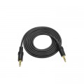Кабель мультимедійний 3.5mm M to 3.5mm M 1.5m black Voltronic (YT-AUXGJ(M)/(M)-1.5-B)