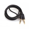 Кабель мультимедійний 3.5mm M to 3.5mm M 5.0m black Voltronic (YT-AUXGJ(M)/(M)-5.0-B)