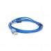 Дата кабель USB 2.0 AM/AF 1.5m ferrite transparent blue Voltronic (YT-AM/AF-1.5TBL)