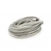 Дата кабель USB 2.0 AM/AF 10.0m ferrite transparent white Voltronic (YT-AM/AF-10TBL)
