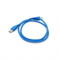 Дата кабель USB 3.0 AM/AM 1.5m blue Voltronic (YT-3.0AM+AM-1.5)