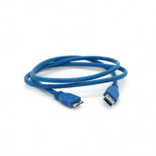 Дата кабель USB 3.0 AM to Micro B 1.0m blue Voltronic (YT-3.0AM\Micro-B-1.0BL)