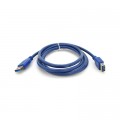 Дата кабель USB 3.0 AM/AF 1.5m blue Voltronic (YT-3.0AM\AF-1.5BL)