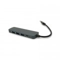 Концентратор Voltronic USB 3.0 to 4xUSB 0.2m aluminum (YT-3H4/2TB)