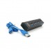 Концентратор Voltronic USB 3.0 to 4xUSB with switches (YT-3H4S/1TB)