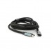 Дата кабель USB-C M/F 2.0m USB 3.2 Gen2 100W 10Gbps 4K60Hz black Voltronic (YT-TC-TC-EXB-2m)