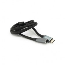 Дата кабель USB-C M/F 1.0m USB 3.2 Gen2 100W 10Gbps 4K60Hz black Voltronic (YT-TC-TC-EXB-1m)