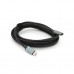 Дата кабель USB-C M/F 3.0m USB 3.2 Gen2 100W 10Gbps 4K60Hz black Voltronic (YT-TC-TC-EXB-3m)