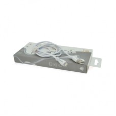 Дата кабель USB 2.0 AM to Lightning 1.0m 2.4A white Voltronic (LC901)