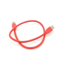 Дата кабель USB 3.0 AM/AM 0.6m red Voltronic (YT-3.0AM+AM-0.6R)