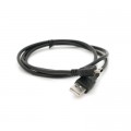 Дата кабель USB 2.0 AM to Mini 5P 0.8m black Voltronic (YT-C/AM-1MnB/5728)