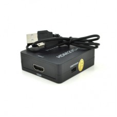 Перехідник HDMI F to VGA F 720P/1080P black Voltronic (YT-CM-HDMI/VGA-B)