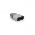 Перехідник USB-C M to DisplayPort F black-gray Voltronic (YT-A-Type-C(M)/DP(F)/27022)
