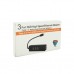 Концентратор Voltronic USB-C to 3xUSB 3.0 + RJ45 1000Mbps black (YT-TCA3H3+Et-W)