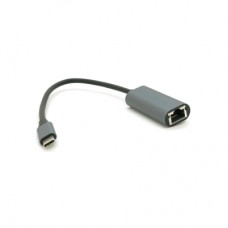 Переходник USB-C to RJ45 0.18m 1000Mbps gray Voltronic (YT-Type-C(M)/RJ-45(F)-G/27033)