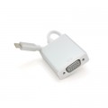 Переходник USB-C M to VGA F 0.1m 4K/2K silver Voltronic (YT-C-Type-C(M)/VGA(F)/13952)