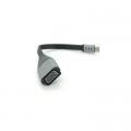 Переходник USB-C M to VGA F 0.18m black-gray Voltronic (YT-Type-C(M)/VGA(F)-18cm/27031)