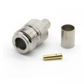 Конектор N Type Female обжим RG6/RG5/LMR-300/RG304/5D-FB/РК-75 Voltronic (YT42113)