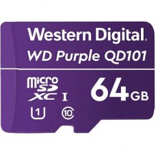 Карта памяти WD 64GB microSDXC class 10 UHS-I (WDD064G1P0C)