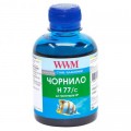 Чорнило WWM HP №177 85 Cyan 200ml (H77/C)