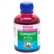 Чорнило WWM HP №177 85 Magenta 200ml (H77/M)