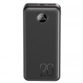 Батарея универсальная XO 20000mAh, PD/20W, QC/22.5W, black (PR239_Black)
