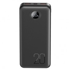 Батарея универсальная XO 20000mAh, PD/20W, QC/22.5W, black (PR239_Black)