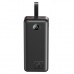 Батарея универсальная XO 30000mAh, PD/20W, QC/22.5W, with light, black (PR240_Black)