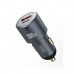 Зарядное устройство XO CC47 1 USB 65W + 1 Type-C PD 35W (100W) Black (XO-CC47-BK)
