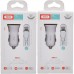 Зарядное устройство XO TZ10 2.4A/2 USB + Type-C White (XO-TZ10-TC-WH)