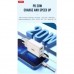 Зарядний пристрій XO L101 PD + QC3.0 (1USB/2Type-C/20W) + USB - MicroUSB White (XO-L101-WH)