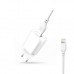 Зарядний пристрій XO L35D 2USB / 2.1А + Lightning white (XO-L35-LGHT)