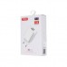 Зарядний пристрій XO L35D 2USB / 2.1А + Lightning white (XO-L35-LGHT)