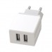 Зарядний пристрій XO L75 2USB/2.4A + MicroUSB White (XO-L75-M)