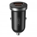 Зарядное устройство XO CC56 USB-C PD30W + USB-A Black (CC56_Black)