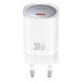 Зарядное устройство XO CE20 33W USB-C PD30W/PPS33W White (CE20_White)