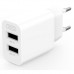 Зарядное устройство XO L109 12W 2xUSB-A White (L109_White)