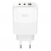 Зарядное устройство XO L139 83W 2xUSB-C PD65W + USB-A QC18W White (L139_White)