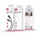 Дата кабель USB-C to Lightning 1.0m 27W braided XO (NBQ236A_White)